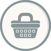 Picnic Basket Vector Icon