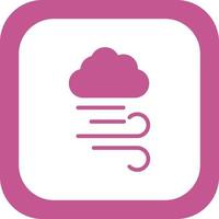 Windy Vector Icon