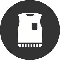 Sleeveless Jumper Vector Icon