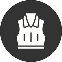 Sleeveless Jacket Vector Icon