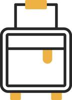 Luggage Vector Icon Design