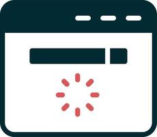 Website Loading Vector Icon