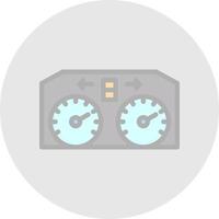 Meter Vector Icon Design