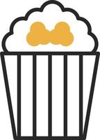 Pop Corn Vector Icon Design