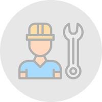 Worker Vector Icon Design