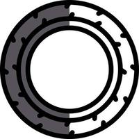 Tyre Vector Icon Design