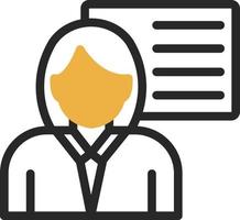 Teacher Vector Icon Design