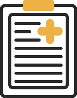 Medical Report Vector Icon Design