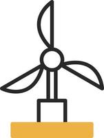 Windmill Vector Icon Design