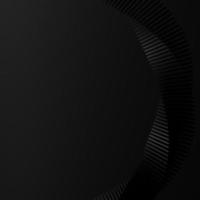 3D rendering Abstract geometry dynamic object with dark background. photo