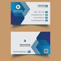 Vector Modern Corporate and Clean Business Card Template