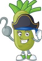 Wasabi cartoon character vector