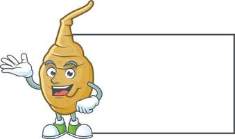 Jerusalem artichoke cartoon character style vector