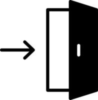 Exit Direction Vector Icon