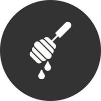 Honey Dipper Vector Icon