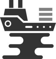 Oil Spill Vector Icon