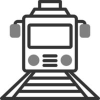 icono de vector de tren