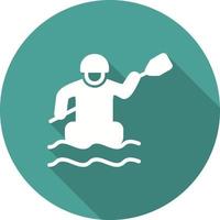 Rafting Vector Icon