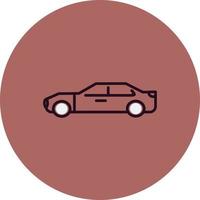 Sports car Vector Icon