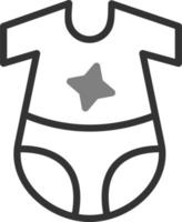 Baby Dress Vector Icon