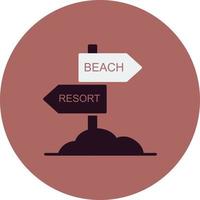 Beach Vector Icon