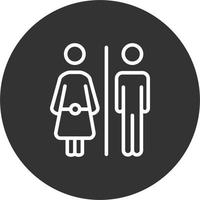 Toilet Signs Vector Icon