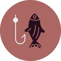 icono de vector de pesca