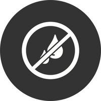 No liquids Vector Icon