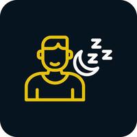 Narcolepsy Vector Icon Design