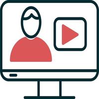 Live streaming Vector Icon