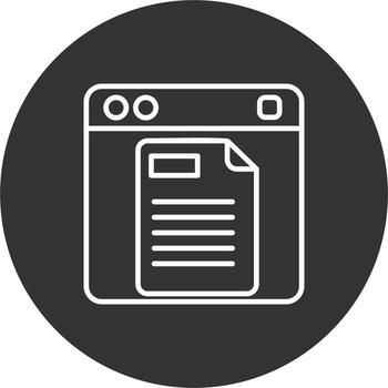 icono de vector de borradores