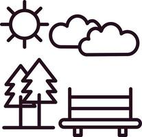 Park Vector Icon