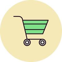 Shopping cart Vector Icon