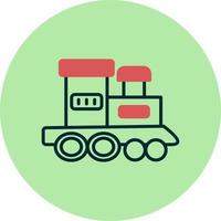 icono de vector de tren