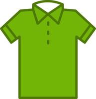 icono de vector de camiseta