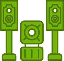 Sound system Vector Icon