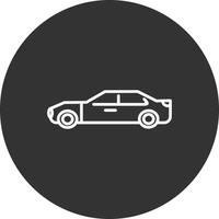 icono de vector de coche deportivo