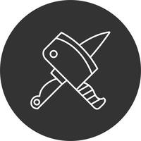 Cleaver Knife Vector Icon