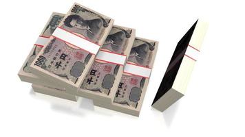 Fallingthousand Japanese Yen Banknotes - Great for Topics Like Business, Finance etc. video