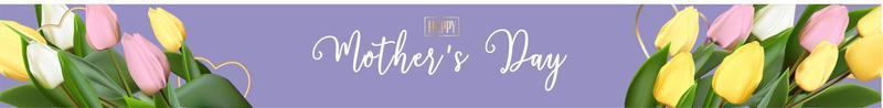 Mothers day greeting card template. print-ready postcard mockup. International mothers day greeting flyer. Banner layout. vector