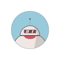 Ai artificial intelligence technology hi tech business icon. open Ai icon, smart bot, robot character on white background, Abstract, vector. design for chatbot, web banner, tech, wen site. vector