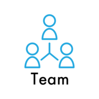 People line icon, Teamwork concept, Infographic sign PNG