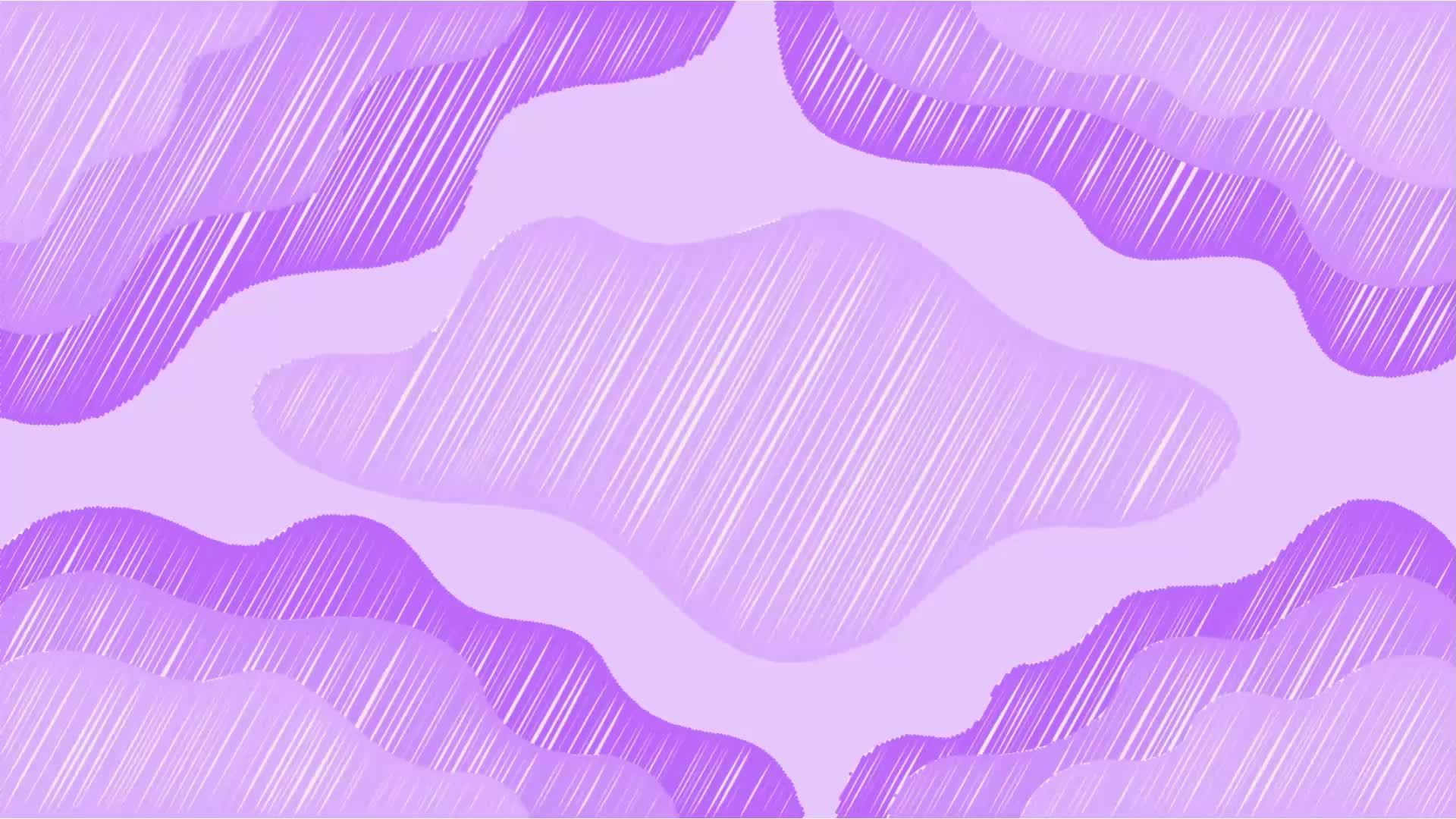 abstrait violet Contexte avec crayon effet boucle animation vidéo