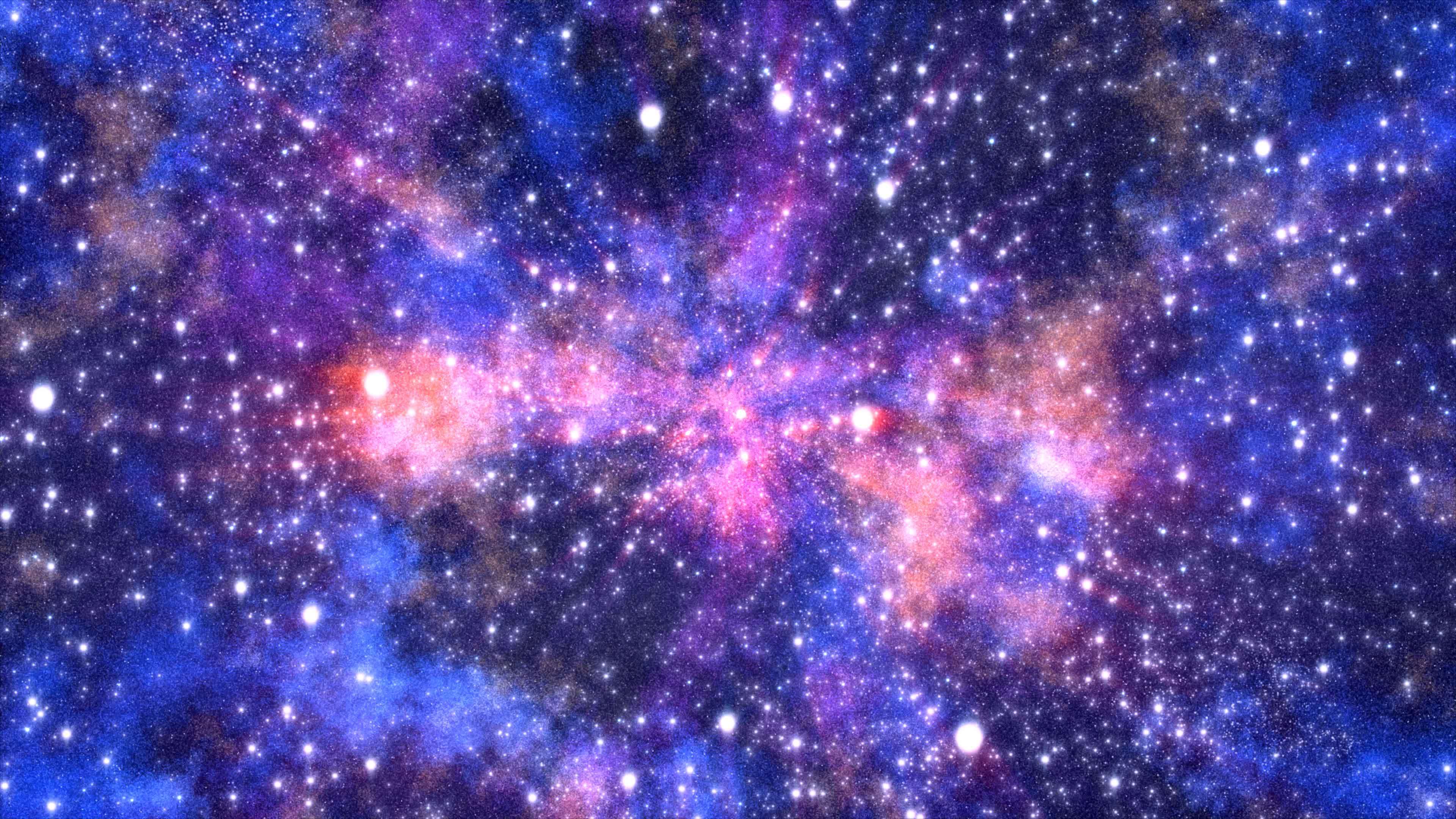Abstract space background from the galaxy and bright glowing stars and  constellations. Video 4k 19834733 Stock Video at Vecteezy