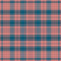 Tartan Plaid With Night Color Pattern. vector