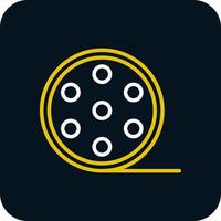 Film Reel Vector Icon Design