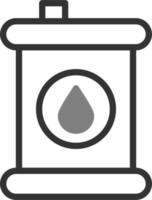 Oil Barrel Vector Icon