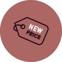 New Price Vector Icon