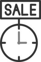 Sale Time Vector Icon