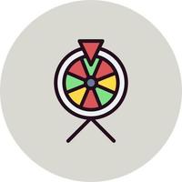 Fortune Wheel Vector Icon